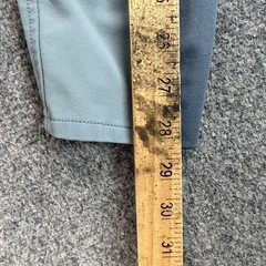 ROMFH Pants Womens 28L Blue Riding Breeches Silicone Patch Stretch Equestrian