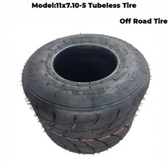5»Racing Go Kart Buggy ATV Quad Bike Tires Front Rear 10X4.50-5 11×7.10-5 Trike