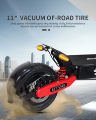 GT06 1200W Foldable E-Scooter for Adults -Max Speed 25MPH, 48V 13AH/23.4AH, 11″O