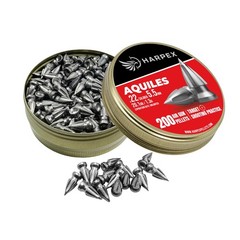 Aquiles .22 Cal Airgun Pellets – 20.1 Grain Pointed Arrow Head Design – High …