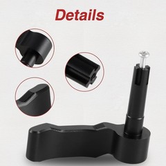 Black Aluminum Thumb Throttle Lever for Polaris Sportsman 450‑1000 XP Scrambler
