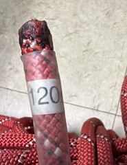Westfall Pro 7/16 Inch PSK Kernmantle Rope 7/16 X 120 Meters (400 Ft) Red