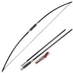65″ English Traditional Longbow 50/60/70lbs Takedown Recurve Bow Archery Hunting