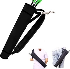 Lightweight Foldable Archery Quiver with Padded Strap & Belt Clip – 30 Arrows