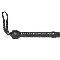BULL WHIP 04 Feet long 16 Plaits Cow Hide Leather CUSTOM BULLWHIP DARK BROWN