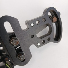 HHA Sports Single Pin Adjustable Bow Sight Black Archery Hunting