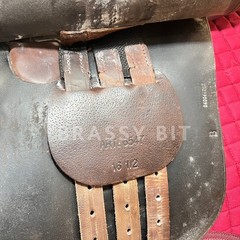 16.5″ Collegiate Lynn Palm Close Contact English Saddle