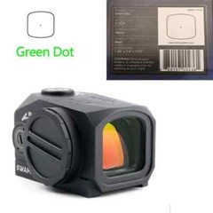 Swampfox Kraken 3MOA Closed Emitter Red/Green Dot Sight RMR and MOS For