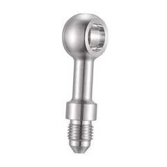 3AN Male to 10.2mm Banjo Stainless Steel Brake Hose AN3-10.2mm Straight
