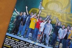 Osiris Shoes Footwear The Storm Movie Team OG XXL Vintage Skateboarding STICKER