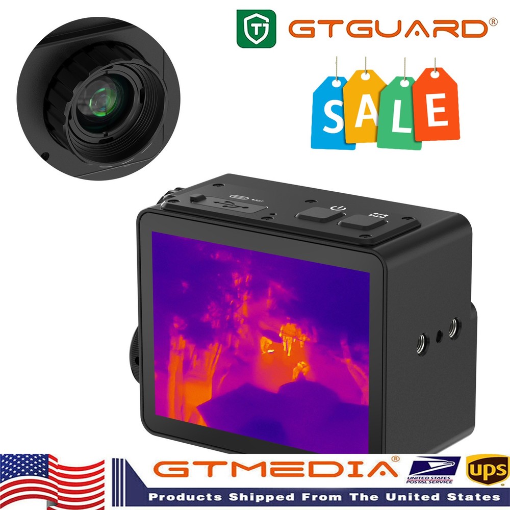 GTGUARD B215AL Bowsight Thermal Monocular with 600m Rangefinder Crossbow Scope