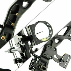 15-29 Lbs Compound Bow Archery for Youth Beginner Right Handed 260 fps 19”-28”