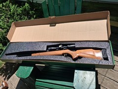 Beeman R9 air rifle .177 w/ Athlon Talos 3-12×40 adjustable parallax Scope…
