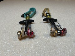 offset cams, Wild Country technical friends 1.5/1 and 1/.5