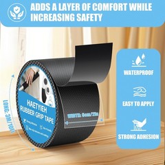Rubber Grip Tape Non Slip Anti Slip Self Adhesive High Friction Waterproof Du…