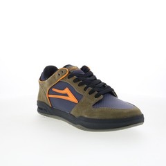 Lakai Telford Low Mens Blue Suede Lace Up Skate Inspired Sneakers Shoes