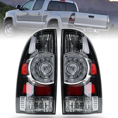 Tail Light Assembly Compatible with 2005-2015 Tacoma Pickup Driver and Passenger
