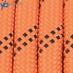 1/2 in ×220′ 48 Stranded Braided Rope Breaking Strength 5174 Pounds Orange Black