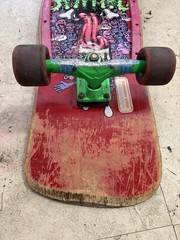 brand x riot stick skateboard complete vtg 80s 1986 gullwing santa cruz schmitt