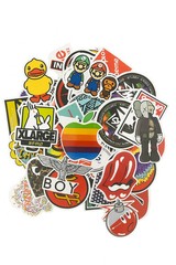 100pcs Mixed Skate Stickers Pack Laptop Cool Suitcase Dope Skateboard Hypebeast