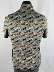Kerrits Shirt Women Medium Aire Ice Fil Short Sleeve Shirt Print – Seaglass