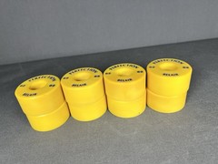 Vintage NOS BELAIR Perfection 62mm Roller Skate Wheels Set of 8 Crest Quad New