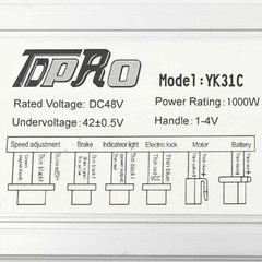 48V 1000W Brush Motor Controller LCD Throttle For Electric Scooter Razor E-Bike
