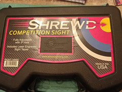 shrewd archery competition bow sight
