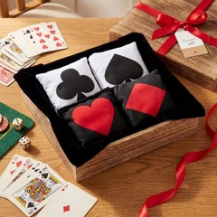 12 Pack Casino Bean Bags for Tossing Game, Las Vegas Party Supplies Casino Ga…