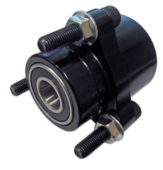 Step-Down Front Wheel Hub 5/8″ & 3/4″ Bearings 2.5″ Bolt Pattern Go Kart Trike