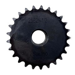 #25 Roller Chain Sprocket Type B 12.7mm Bore 25 Tooth, Hardened Antirust 1045