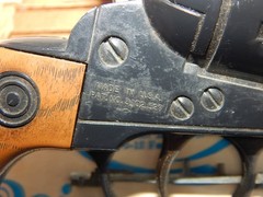 Vintage Daisy «Spittin’ Image» Single Action 12 Shot Repeater BB Six Gun Parts