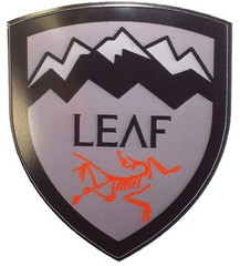 ARCTERYX LEAF Decal Sticker – Water-Resistant * 3 7/8 in. x 2 7/8 in.