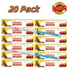 20 Pack In Box Paste Horse Dewormer Apple Flavor wormer EXP 01/2028