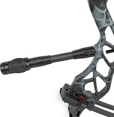 AMEYXGS Archery Bow Stabilizer for Compound Bow, 3K Carbon Fiber 6″, 8″, 10″, 12