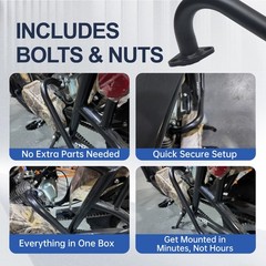Exhaust for Mini Bike Predator 196cc 212cc Honda GX200 GX160 Engines Low-Profile