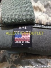 US Military Army ACU Camo Elbow Pads, Paintball, Airsoft LARGE NICE
