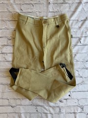 CONCOUR ELITE USPC Devon Aire Jodhpurs Size 16R Riding Pants Kids Tan Equestrian