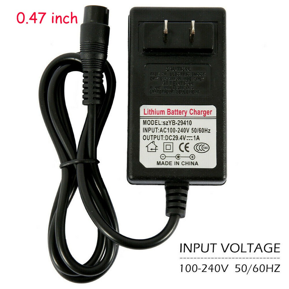 24V Battery Fast Charger For Razor E500 S MX350 E300 E200 E100 Electric Scooter