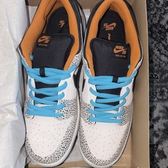 Nike SB Dunk Low Pro Skateboarding Shoes Phantom/Black-Monarch US 15 D/M