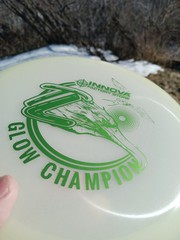 Innova Champion Glow TL Factory Store Release Light Green Foil Stamp 174.9g