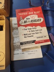 EARLY Hahn Model 45 Single-Action BB Revolver CO2 Air Pistol in Original Box #1