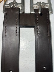 New Tough 1 Brown Leather English Girth Extender #24-9300 FF-26