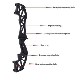 Archery 53» Takedown Recurve Bow Set For RH Adult Beginner Hunting Target 40lbs
