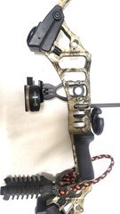 Mathews Mission Craze II RH Compound Bow w/ Dead Nuts 3, 4-Pin Fiber Optic Sight