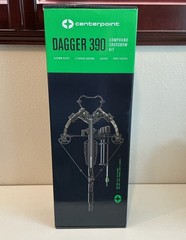CenterPoint AXCD190FCK Dagger 390 Compound Crossbow Kit 390 fps, Camo