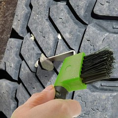 BOTH WINNERS 4Pcs Horse Hoof Pick Brushes, with Soft Touch Rubber Handle
