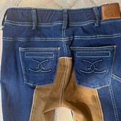 Goode Rider full seat stretch breeches 32R