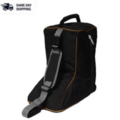 Nylon Padded Western Boot Bag with Rubber Grip for Equestrian Travel