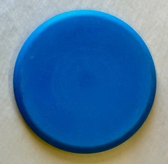 FLY GREEN DISC GOLF: USED RARE MILLENIUM DELTA T OMEGA DRIVER (PUTTER) 175G 2.1